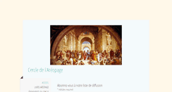 Desktop Screenshot of cercleareopage.org